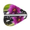 GDSHJKLW Purple Flower with Black Stone Drying Hair Caps Super Absorbent Soft Hair Drying Towel Quick Dry Coral Velvet Hair Drying Cap Hair Turban for Women Wet Hair Long Thick Hair view 2