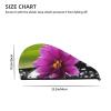 GDSHJKLW Purple Flower with Black Stone Drying Hair Caps Super Absorbent Soft Hair Drying Towel Quick Dry Coral Velvet Hair Drying Cap Hair Turban for Women Wet Hair Long Thick Hair view 4
