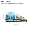 GDSHJKLW Owls On A Branch Drying Hair Caps Super Absorbent Soft Hair Drying Towel Quick Dry Coral Velvet Hair Drying Cap Hair Turban for Women Wet Hair Long Thick Hair view 4