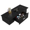 Black Wall Mount Salon Station Barber Stations Barber Beauty Spa Salon Equipment Storage Cabinet,Beauty Spa Salon Equipment,Wall Cabinet Bathroom Storage Cabinet,Table for Home Office Beauty Spa Salon view 3