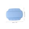 VINTORKY Comfortable Bathtub Pillow for Relaxation Spa Headrest with Strong Suction Cups for Neck and Back Support Easy to Clean Bath Cushion for Soaking Tubs view 2