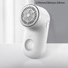 HIONJIN Fabric Shaver Defuzzer Electric Lint Remover Rechargeable Sweater Shaver with Stainless view 2