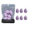 6 Pcs Purple Mini Makeup Sponge Small Beauty Sponge Blender Set for Foundation, Powder, Concealer Highlight,and Eye Shadow view 1