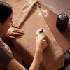 HIONJIN Fabric Shaver Rechargeable Lint Remover with Electrostatic Brush view 3