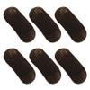 6 Pcs Brown Sponge Volume Hair Bases Volume Inserts Hair Clip Fluffy Hair Cushion Bump It up Hair Piece Hair Styling Pad for Women Girls Clips and Barrettes Hair Accessories view 1