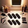 6 Pcs Brown Sponge Volume Hair Bases Volume Inserts Hair Clip Fluffy Hair Cushion Bump It up Hair Piece Hair Styling Pad for Women Girls Clips and Barrettes Hair Accessories view 2
