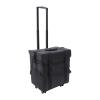 HKNNSDEED Rolling Makeup Train Case,Hairdressing Beauty Case Aluminum Trolley Case with Large Storage & 663 Wheels Hairdressing Beauty Case view 1