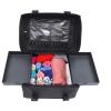 HKNNSDEED Rolling Makeup Train Case,Hairdressing Beauty Case Aluminum Trolley Case with Large Storage & 663 Wheels Hairdressing Beauty Case view 3