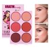 URATM Beauty Professional Makeup Palette Set, 42 Count Eyeshadow, Blush, Highlighter & Contour Powder Palette, Pink view 2