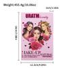 URATM Beauty Professional Makeup Palette Set, 42 Count Eyeshadow, Blush, Highlighter & Contour Powder Palette, Pink view 4