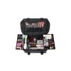 HKNNSDEED Rolling Makeup Train Case,Hairdressing Beauty Case Aluminum Trolley Case with Large Storage & 503 Wheels Hairdressing Beauty Case view 2