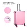 HKNNSDEED Rolling Makeup Train Case,Hairdressing Beauty Case Aluminum Trolley Case with Large Storage & 643 Wheels Hairdressing Beauty Case(A) view 3