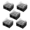 HAPINARY 5pcs Dual Manual Makeup Pencil Sharpener for Lipstick Eyebrow and Eyeliner Portable Handheld Design for Quick and Efficient Sharpening Lightweight and Easy to Carry view 1