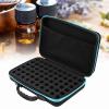 60 Bottles EVA Essential Oils Organizer,Hard Shell Essential Oil Storage Carrying Case, Essential Oils Holders Organizer Carrying Case Essential Oil Bag Holds 5ml 10ml 15ml view 3