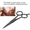 Scissor Eyebrow Shear Haircut Trimming Tool 4.8inch Lightweight with Adjustable Bolt for Nose Ears Mustache Eyebrows Home or Travel Use view 3