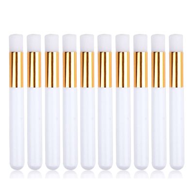 HBJWOV 10 Eyelash Cleaning Brush Makeup Black Cleaning Eyebrow Nose Professional Brush Tool(D)