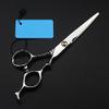 Hair Cutting Scissors, 6 Inch 6cr Steel Bearing Silver Hair Scissors Haircut Thinning Barber Cutting Shears Hairdresser Scissors Set view 3