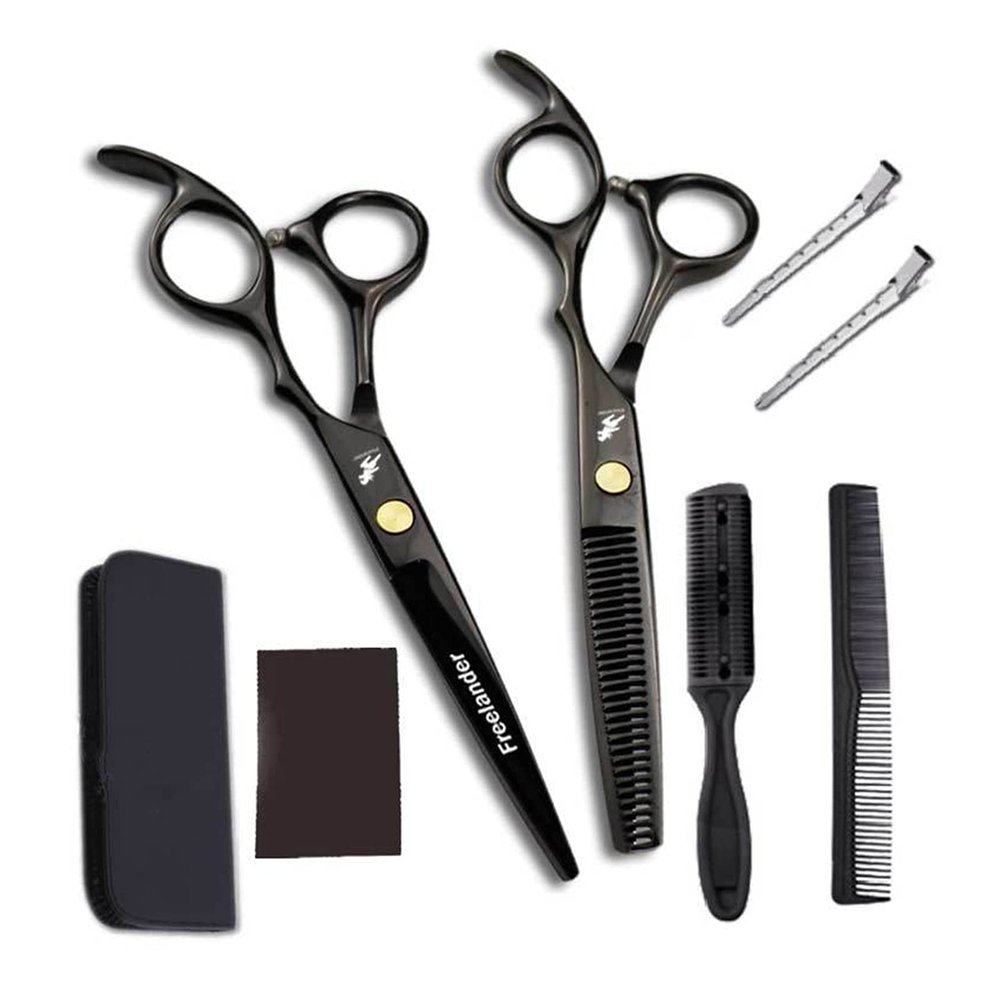 Hairdressing Hairhaircutting Scissors for Barber Cutting Thinning Barbershop Haircuthaircutting Scissors Hairdresser Supplies Set Kit Hair Cutting Shears