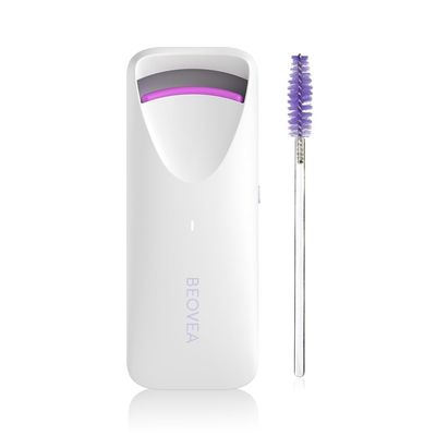 BEOVEA Heated Eyelash Curler  Fast 8-Second Heat for Long-Lasting Curls  Portable Rechargeable Heated Lash Curler, Safe & Effective Eyelash Curlers for All-Day Volume and Lift