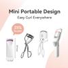 BEOVEA Heated Eyelash Curler  Fast 8-Second Heat for Long-Lasting Curls  Portable Rechargeable Heated Lash Curler, Safe & Effective Eyelash Curlers for All-Day Volume and Lift view 3
