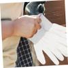 CATIEBYE 12pairs Anti-static Pu Coated Nylon Gloves Lightweight Quilting Gardening Gloves for Quilters with Ergonomic Gray Edges Breathable Design view 3