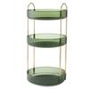 3-Tier Rotating Makeup Organizer 360 Spinning Perfume Storage view 1