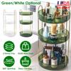3-Tier Rotating Makeup Organizer 360 Spinning Perfume Storage view 3
