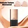 2 In 1- Luxury Anti-Wrinkle Foundation Stick, Korea Flawless Eraser Foundation Stick With Brush, Contour Stick Foundation Face Stick, Makeup Eraser Korean Foundation Stick (Natural * 2) view 3
