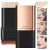 2 In 1- Luxury Anti-Wrinkle Foundation Stick, Korea Flawless Eraser Foundation Stick With Brush, Contour Stick Foundation Face Stick, Makeup Eraser Korean Foundation Stick (Brilliant White * 1) view 1