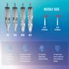 5 Pcs each of 3RL5RL7RL9RL5RS7RS9RS9RM11RM7M1 Disposable Membrane Tattoo Needles Add Wireless Tattoo Pen Machine 2.7-4.5MM Strokes Length view 4