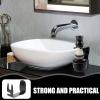 BELLIFFY Space-saving Shaving Stand Razor and Brush Holder Stand for Shaving Brush Display view 3