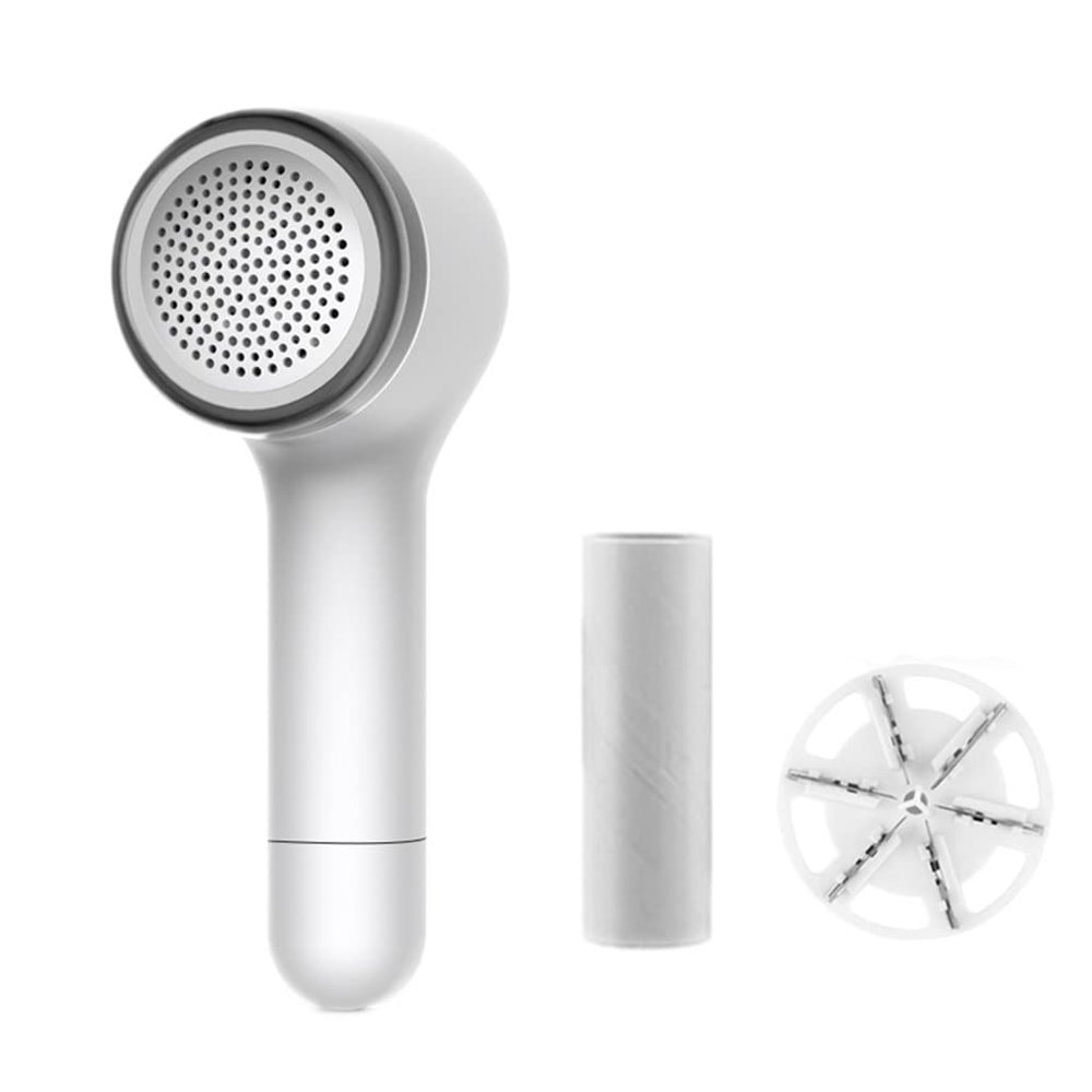 HIONJIN Remover Professional Household Clothes Shaver Fabric Lint Remover Fuzz Electric Fluff Portable .(OneColor)