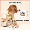 102 PCS Individually Wrapped Easter Temporary Tattoo for kids - Easter egg and Rabbit Chick Temporary for Girls Boy Body Arm Shoulder Cute Tattoos Stickers Easter Decorations Party Supplies view 3