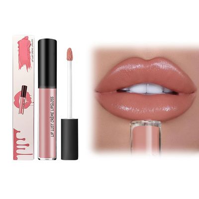 12 Colors Cream Texture Lipstick, New No Fade Velvet Matte Liquid Lipstick Long-Lasting Moisturizing Lipsticks, Waterproof Long Lasting Lipsticks Lip Plumper Gloss Natural Hydrating Lipstick (#02)