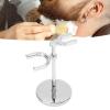 WOOXGEHM Shaving Stand, Salon Barbershop Shaving Holder, Three Dimensional Structure, Compact, Efficient, Metal Shaving Brush Rack view 4