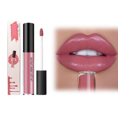 12 Colors Cream Texture Lipstick, New No Fade Velvet Matte Liquid Lipstick Long-Lasting Moisturizing Lipsticks, Waterproof Long Lasting Lipsticks Lip Plumper Gloss Natural Hydrating Lipstick (#05)