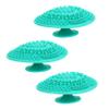 AUTSUPPL 3pcs Silicone Makeup Brush Cleaning Mat Portable Beauty Brush Cleaner Pad for Deep Cleansing Easy to Use for Home and Salon Use view 1