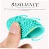 AUTSUPPL 3pcs Silicone Makeup Brush Cleaning Mat Portable Beauty Brush Cleaner Pad for Deep Cleansing Easy to Use for Home and Salon Use view 4