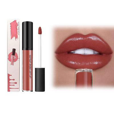 12 Colors Cream Texture Lipstick, New No Fade Velvet Matte Liquid Lipstick Long-Lasting Moisturizing Lipsticks, Waterproof Long Lasting Lipsticks Lip Plumper Gloss Natural Hydrating Lipstick (#12)