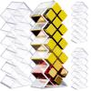 2 Pack Acrylic Lipstick Holder Organizer 32 Slots Clear Lip Gloss Holder Organizers Stackable Fish Shape Lipsticks Tower Lipstick Case Display Stand Storage Box for Makeup Cosmetic Vanity drawer view 1