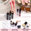 2 Pack Acrylic Lipstick Holder Organizer 32 Slots Clear Lip Gloss Holder Organizers Stackable Fish Shape Lipsticks Tower Lipstick Case Display Stand Storage Box for Makeup Cosmetic Vanity drawer view 4