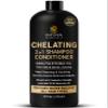 Hard Water Shampoo and Conditioner  2-in-1 Chelating Cleanser for Buildup Removal, Soft & Shiny Hair  With Chelactik-3 Complex, Amodimethicone & Rosemary Oil  Sulfate-Free - Color Safe  16 fl oz view 1