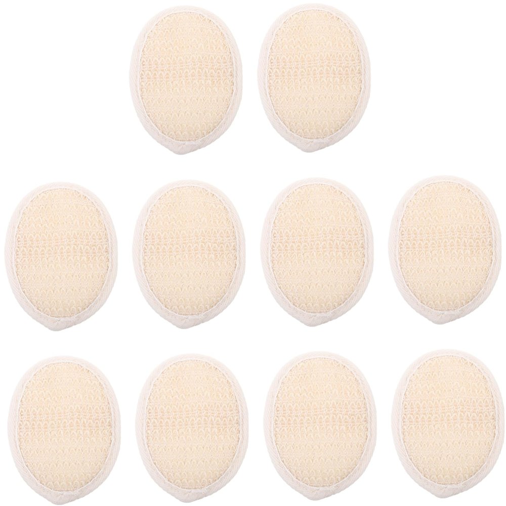 10pcs Shower Towel Bath Brush Washcloths Bath Towel Towels Bathing Products Exfoliating Body Scrub Bath Sponge Sponges Showering Poufs Exfoliating Brush Loofah Brush Scrub Towel NinthAvenue Basics