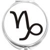 NewCharms Capricorn Zodiac Compact with Mirrors - Perfect Pocket and Purse Size Folding Mirror for Applying Make Up Anywhere view 1