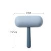 HIONJIN Sticky Hair Sticker tearable Roller Brush roll Paper Depilatory Hair Remover Clothing Cleaning Sticky Hair Roller Sticky Cylinder(Gray) view 2