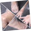 ANDRESLAD 200pcs Plastic Foot Gloves with Stickers for Spa and Pedicure Care Portable Pe Material Firm and Practical Use for Foot Treatment view 3