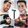 Manual Shaver - Portable Manual Shaver, Travel Manual Shaver | Portable Beard Trimmer for Mens Grooming, Travel Shaving Tool, Manual Shavers for Mens Facial Hair Groomer for Chin, Beard Maintenance view 4