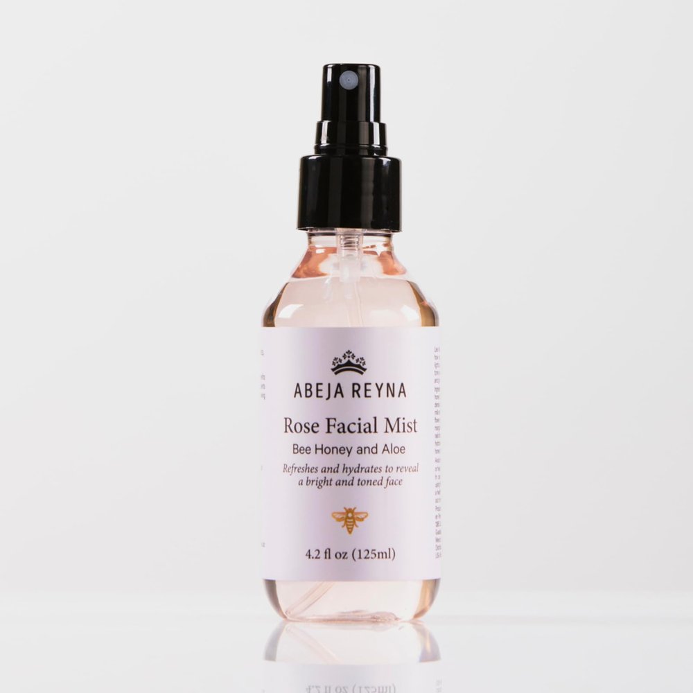 ABEJA REYNA Rose Facial Mist with Organic Honey & Aloe Vera 125ml.