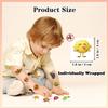 102 PCS Individually Wrapped Summer Fruit Temporary Tattoo for kids - Hawaiian Themed Temporary for Girls Boy Body Arm Shoulder Cute Tattoos Stickers Summer Beach Pool Party Gift view 3