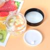 20 Pack 1oz Plastic Containers with Lids, Jars with Lids, Great for storing,lip balms, creams, ointments, cosmetics, samples view 4
